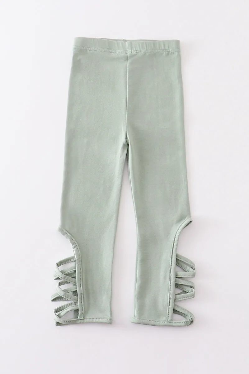 Hollowed Out Leggings