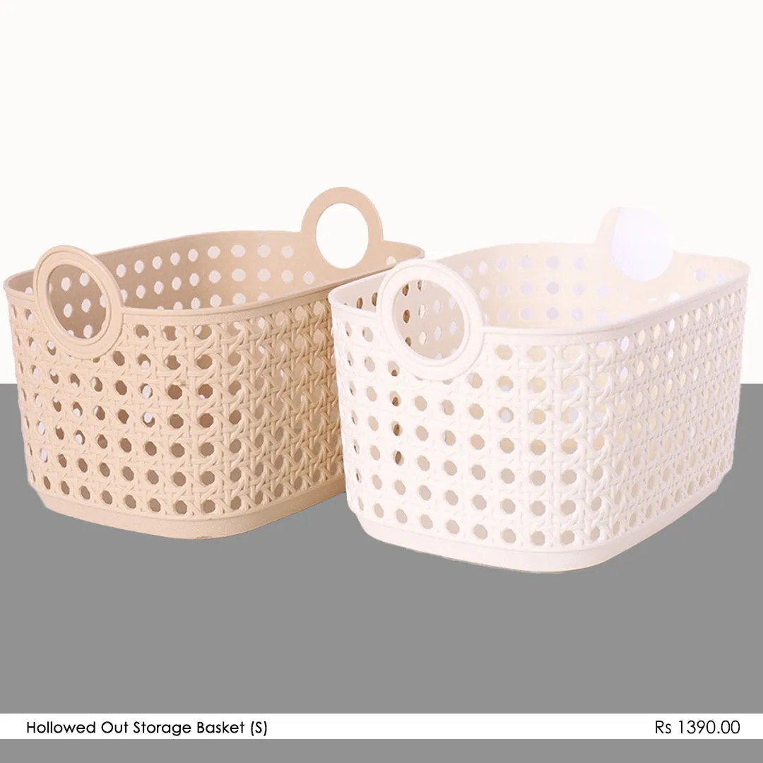 Hollowed Out Storage Basket (S)