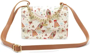 Hot Topic Harry Potter Honeydukes Candies Crossbody Bag BROWN LIGHT BROWN NONE