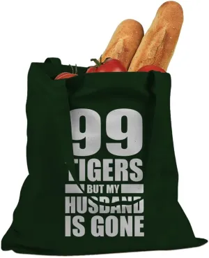 I got 99 Tigers Cotton Canvas Tote Bag