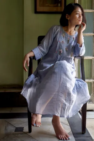 Ice grey sonnet dress