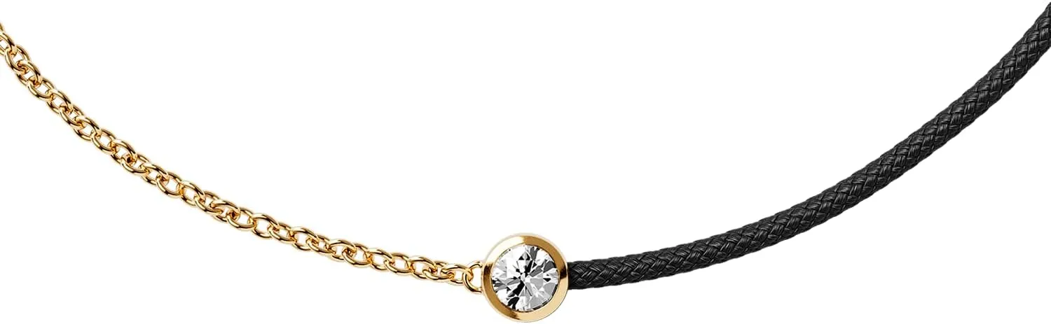 ICE-WATCH - Ice Jewellery Diamond Bracelet for Women - Splash-Proof - Easy to Adjust - Ecological Diamond, 0.03-0.05 Carats, Brilliant Cut