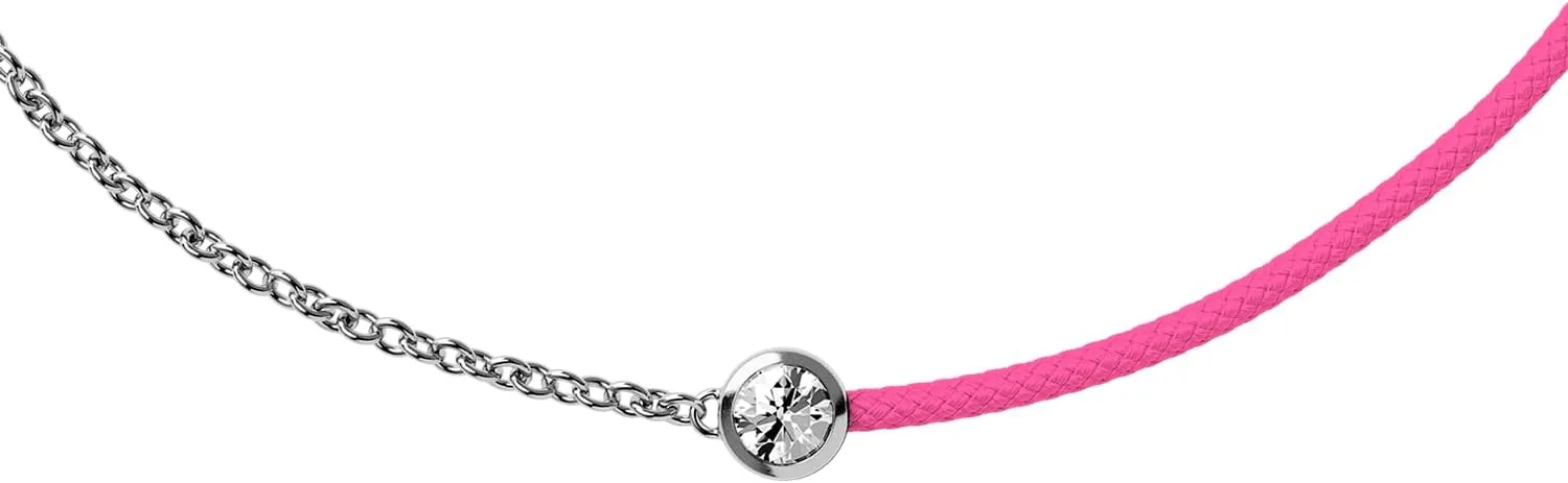 ICE-WATCH - Ice Jewellery Diamond Bracelet for Women - Splash-Proof - Easy to Adjust - Ecological Diamond, 0.03-0.05 Carats, Brilliant Cut