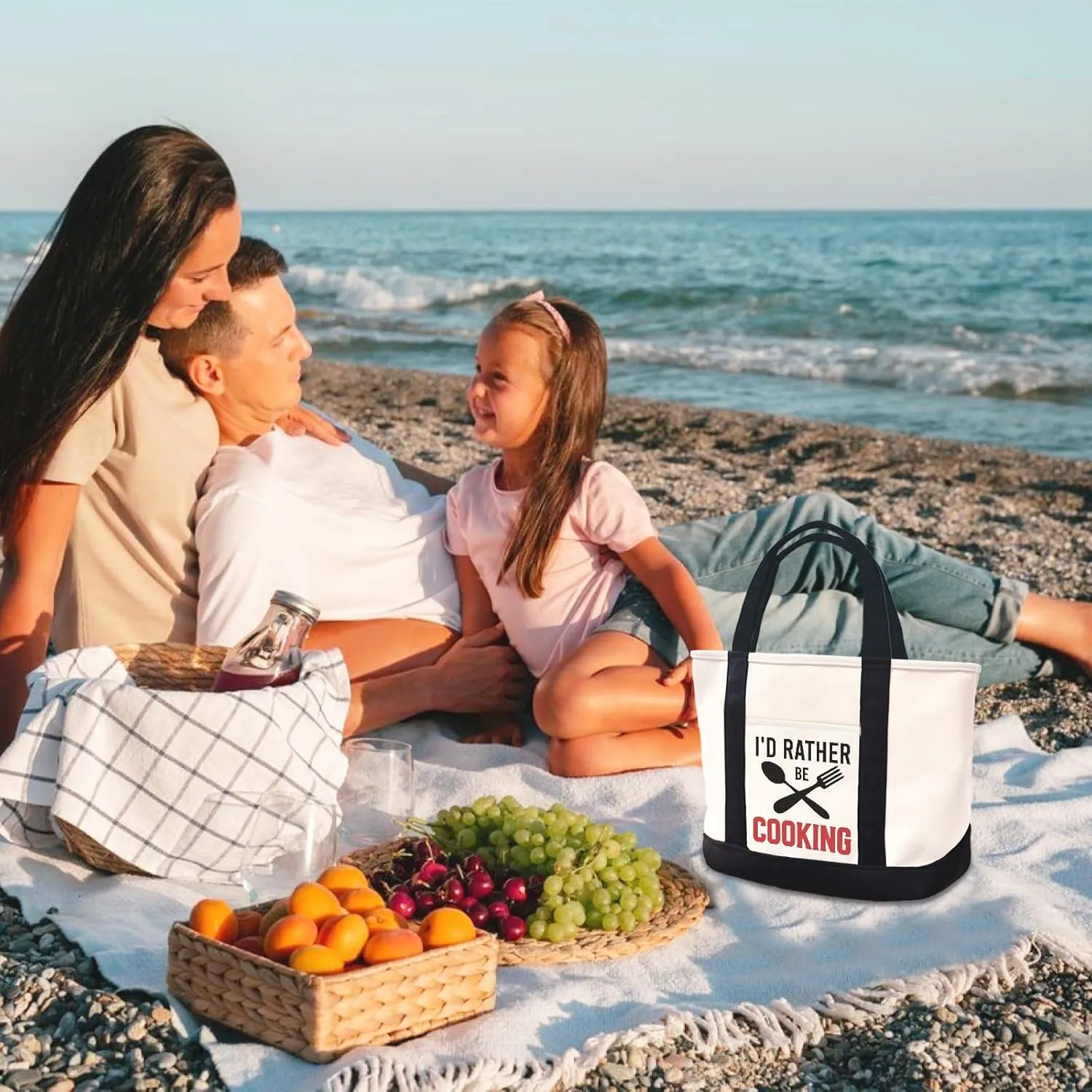 I'd Rather Be Canvas Tote Bag Canvas Bag Suitable For Advertising,Promotion, Gift, Activity