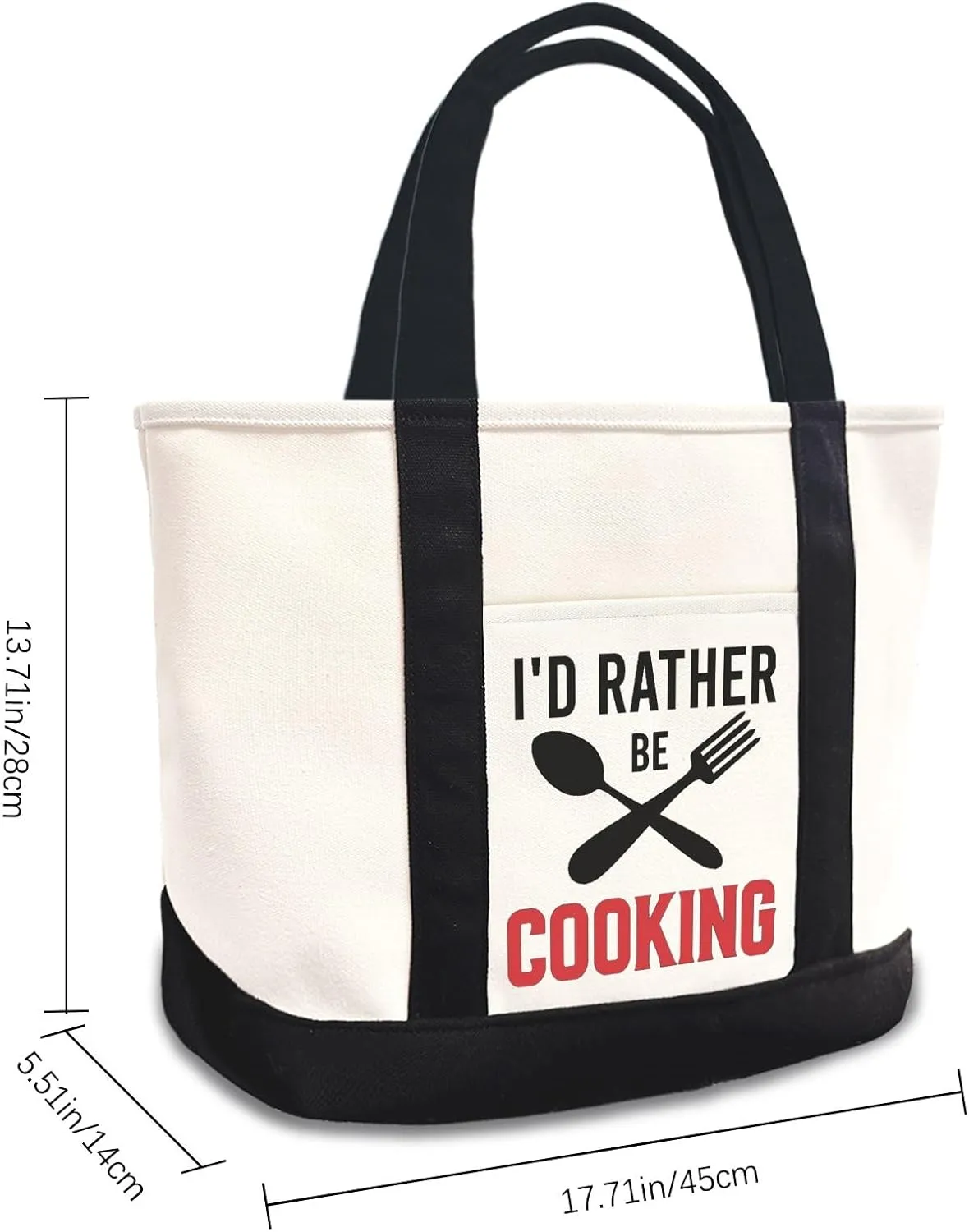 I'd Rather Be Canvas Tote Bag Canvas Bag Suitable For Advertising,Promotion, Gift, Activity