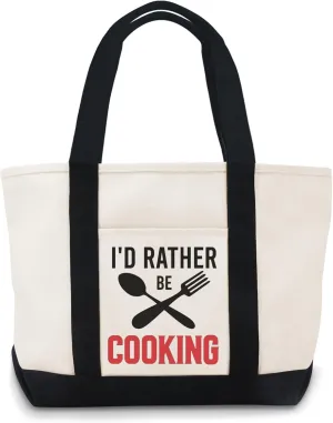 I'd Rather Be Canvas Tote Bag Canvas Bag Suitable For Advertising,Promotion, Gift, Activity