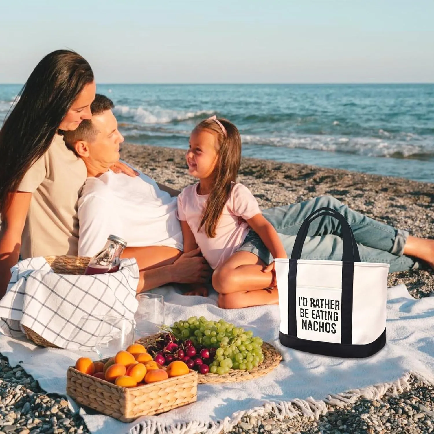 I'd Rather Be Canvas Tote Bag Canvas Bag Suitable For Advertising,Promotion, Gift, Activity