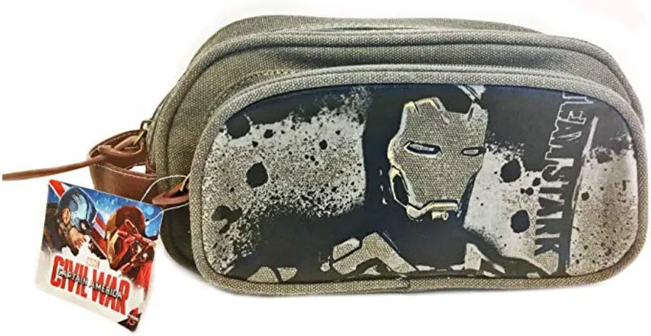 IRON MAN CANVAS TOILETRY BAG LEGEND RANGE
