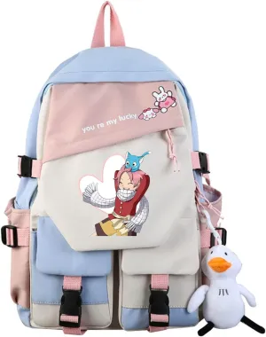 ISaikoy Anime Fairy Tail Backpack Bookbag Shoulder School Bag Daypack Laptop Bag 3