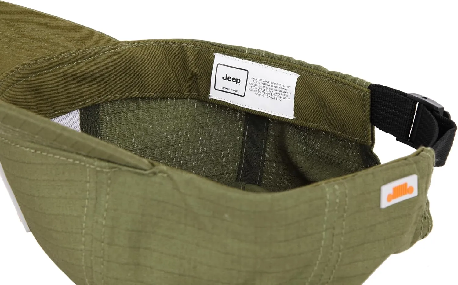 Jeep Since 1941 "There's Only One Rubber Patch Logo 6 Panel Mid Profile Trucker Hat Dad Cap