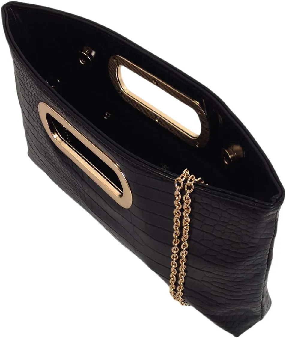 JNB Cork Top Handle Clutch