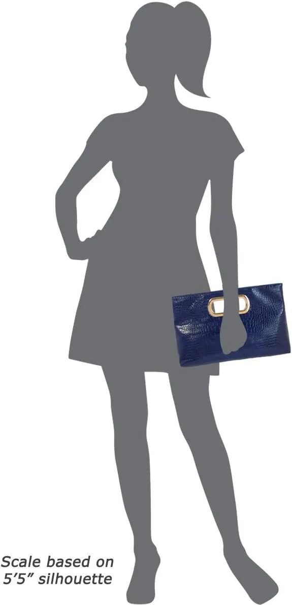 JNB Cork Top Handle Clutch