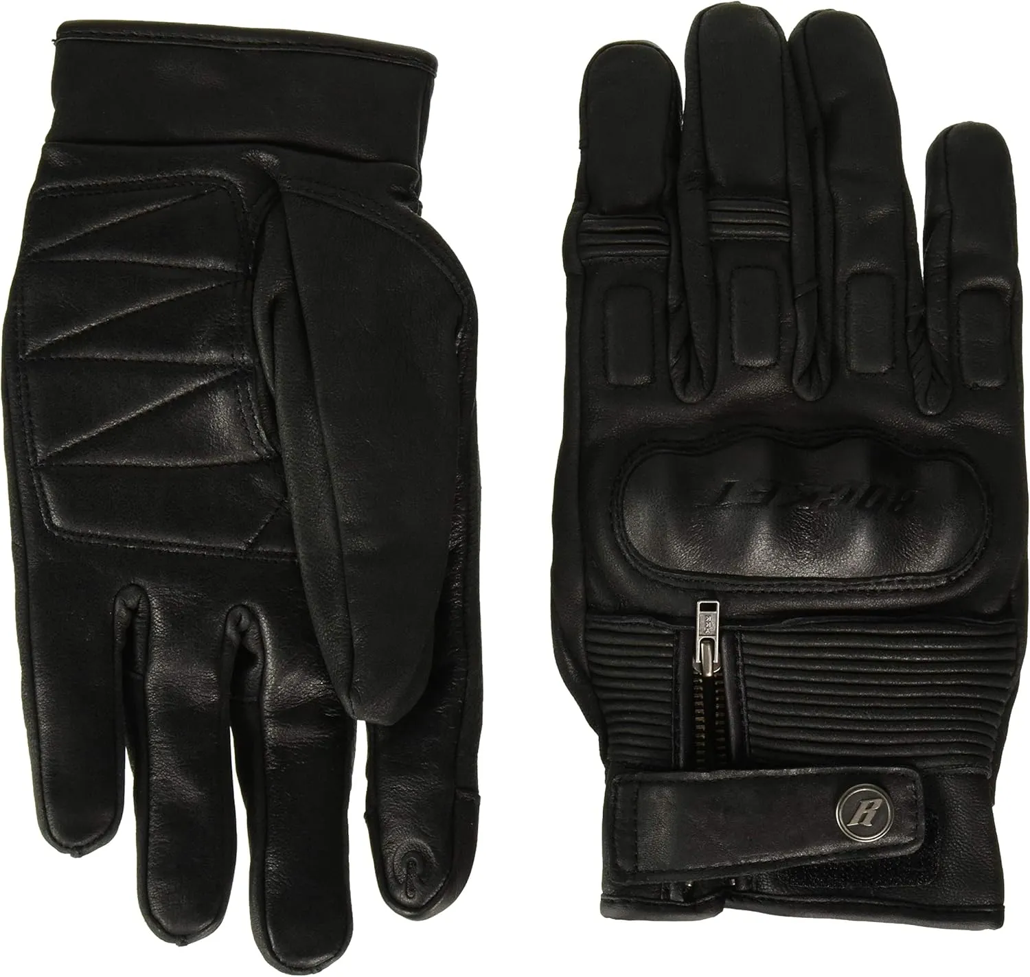 Joe Rocket 1958-1005 Men's Briton Motorcycle Glove (Black, X-Large)