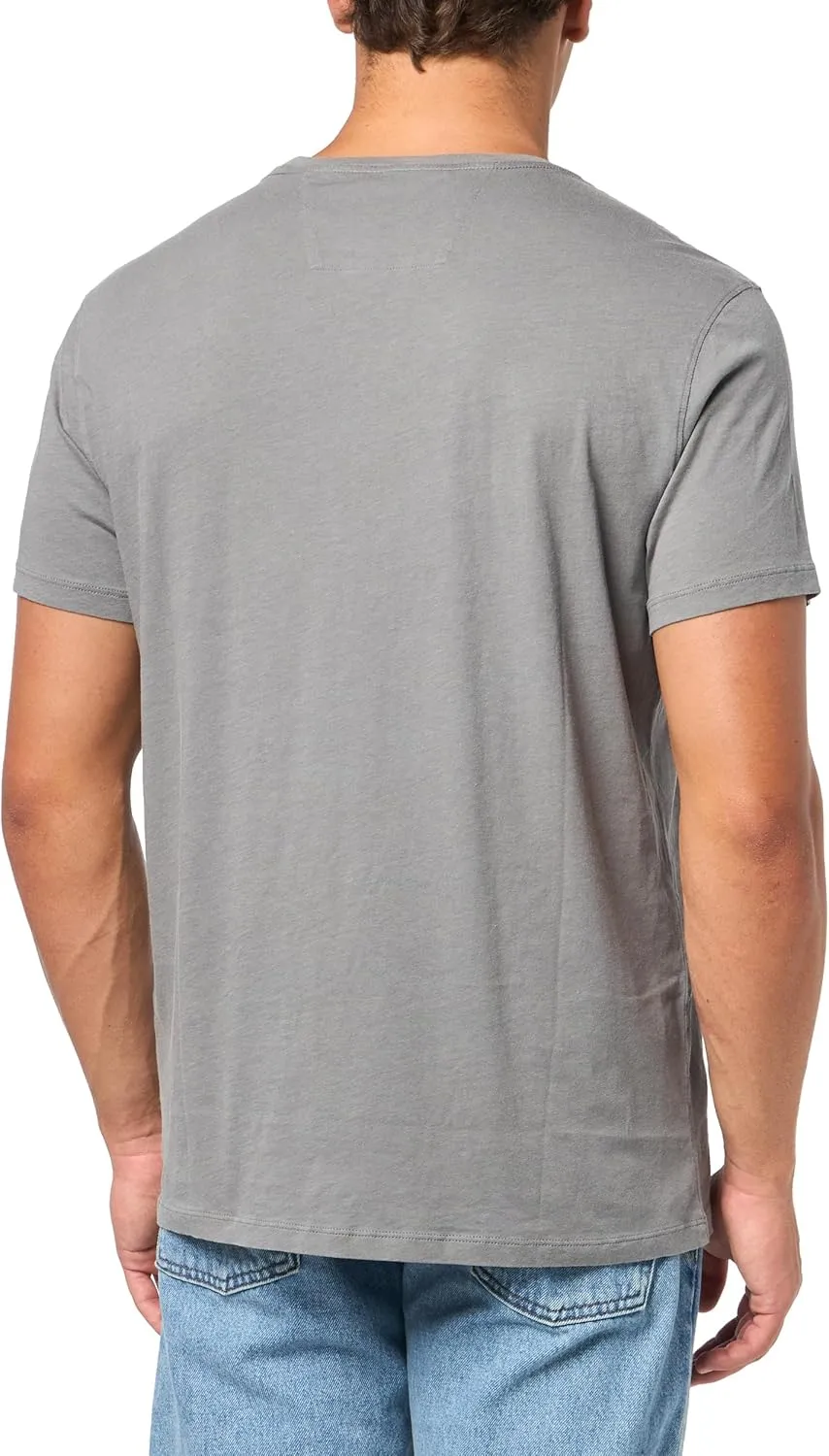 John Varvatos Men's Applique Skull Tee