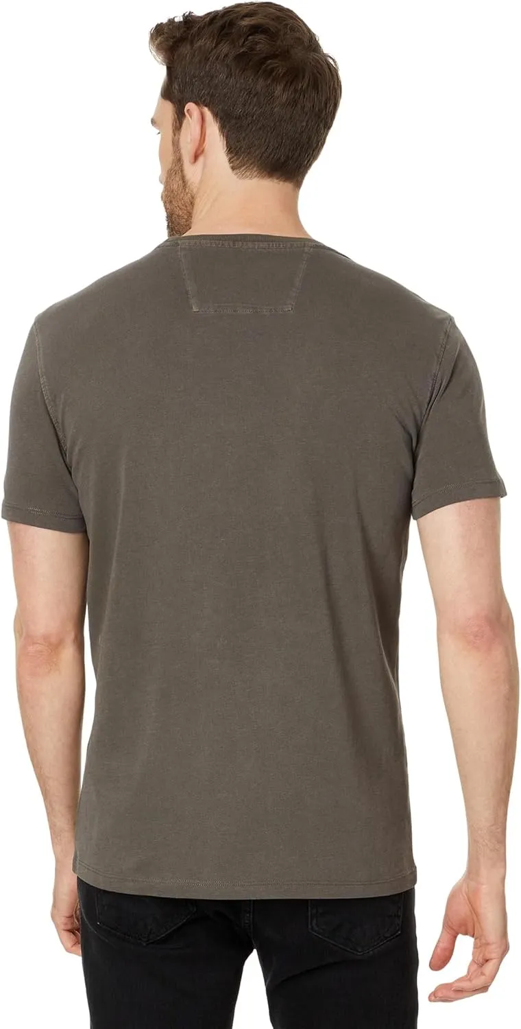 John Varvatos Men's Applique Skull Tee