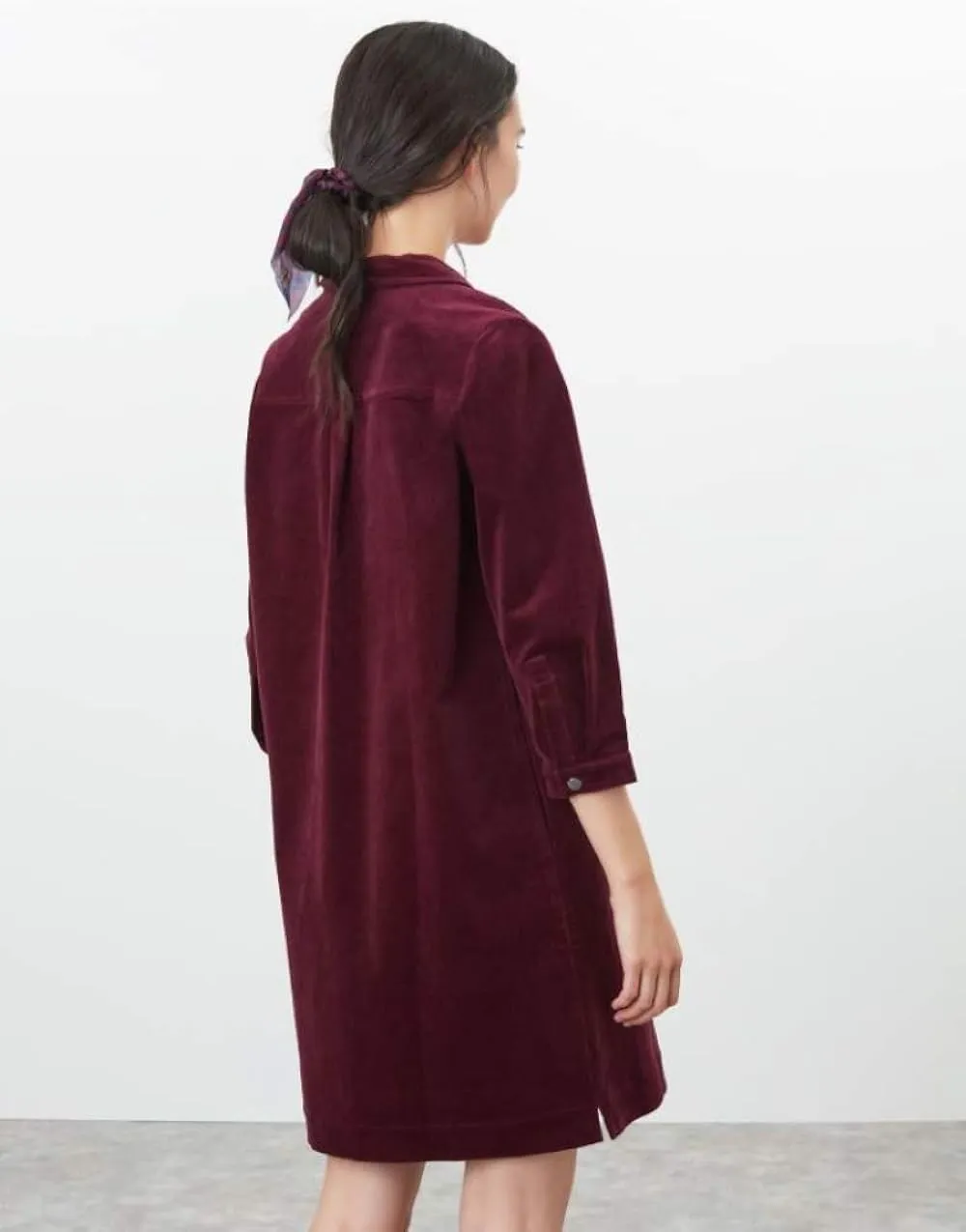 Joules Women's Stella Pop Over Corduroy Dress