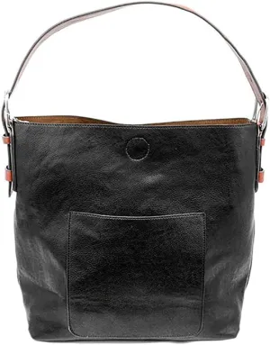Joy Susan Womens Faux Leather: Hobo 2-in-1 Handbag