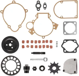 JRL Clutch Big Bevel Gear Friction Pads&Clutch Puller For 49/66/80cc Motorized Bike