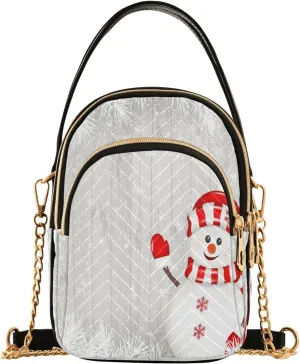 JSTEL Small Crossbody Bag for Women with Compartments,Long Strap Crossbody Purse Polyester Phone Purse Wallet