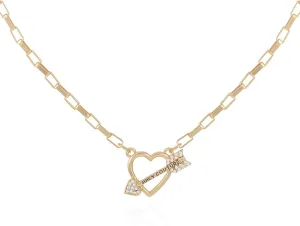 Juicy Couture Light Rose Heart Pendant Necklace For Women