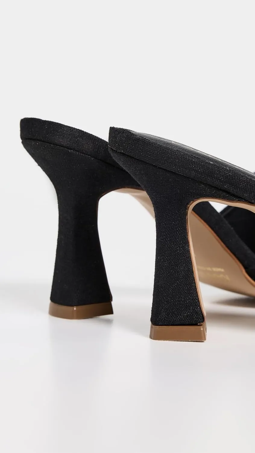 KAANAS Women's Dune by LUN Flower Applique High Heels