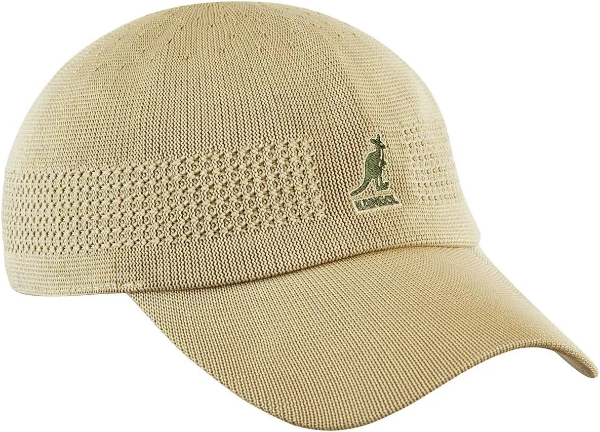 Kangol Tropic Ventair Spacecap Baseball Cap Warm Grey XXL