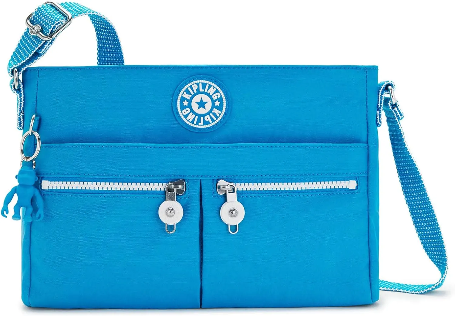 Kipling Women's New Angie Crossbody Handbag, Lightweight Crossbody Bag, Nylon Travel Bag