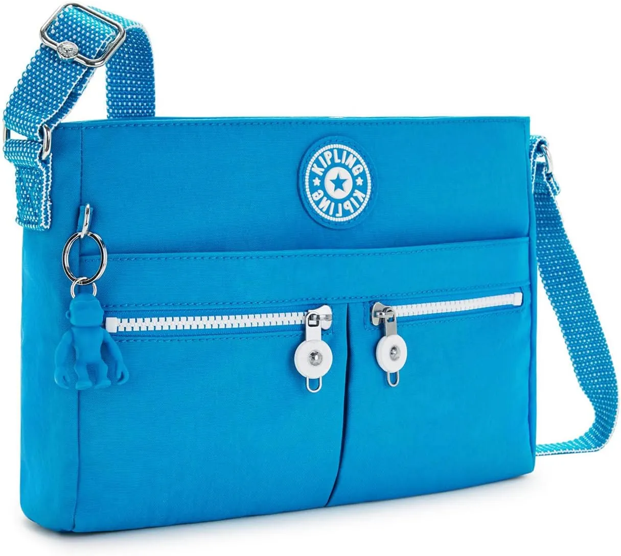 Kipling Women's New Angie Crossbody Handbag, Lightweight Crossbody Bag, Nylon Travel Bag