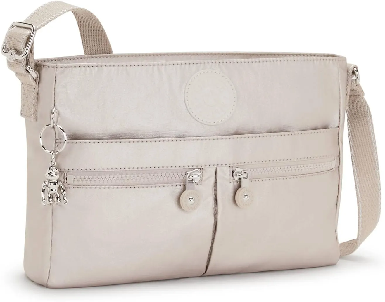 Kipling Women's New Angie Crossbody Handbag, Lightweight Crossbody Bag, Nylon Travel Bag