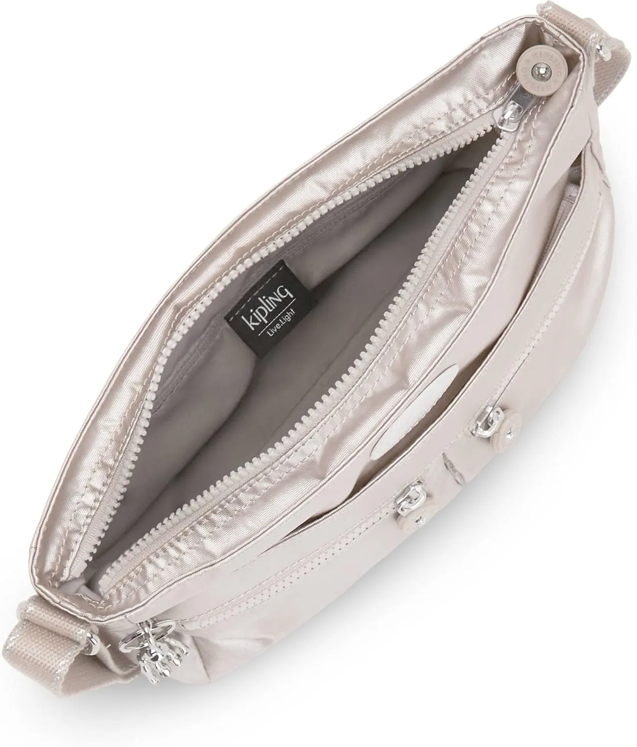 Kipling Women's New Angie Crossbody Handbag, Lightweight Crossbody Bag, Nylon Travel Bag