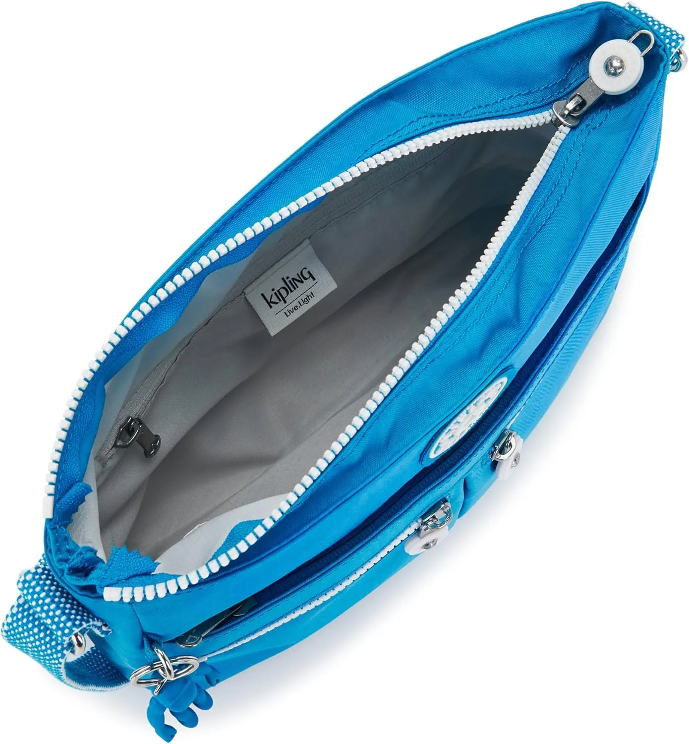Kipling Women's New Angie Crossbody Handbag, Lightweight Crossbody Bag, Nylon Travel Bag