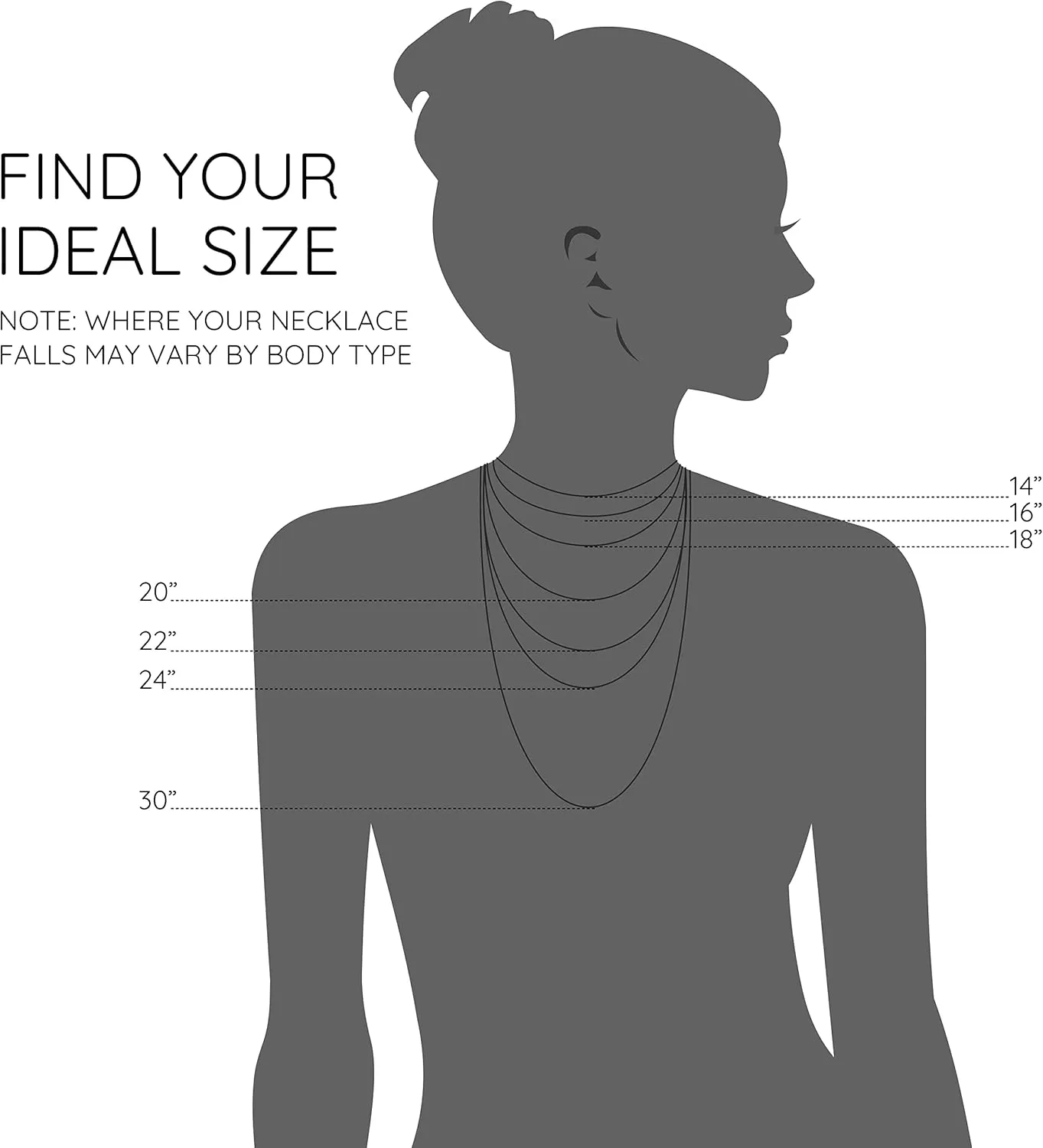 KISPER Sterling Silver Cable Link Chain Necklace –Thin, Dainty, Sterling Silver Plated Stainless Steel Jewelry for Women & Men with Spring Ring Clasp