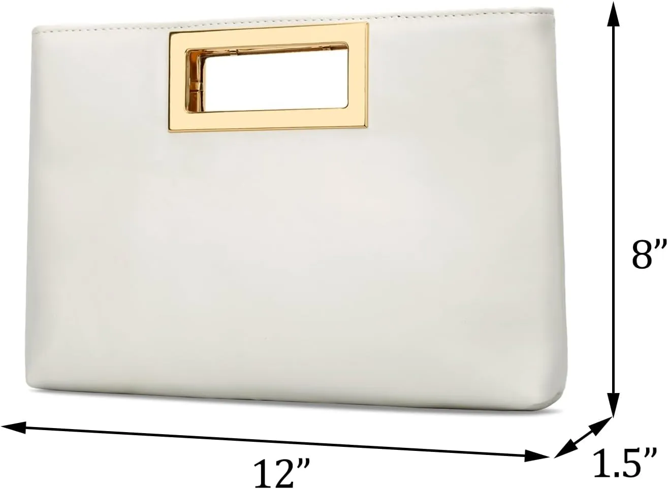 KKXIU Women Clutch Purse Elegant Pleated Evening Bag for Wedding Prom Bridal with Chain Strap