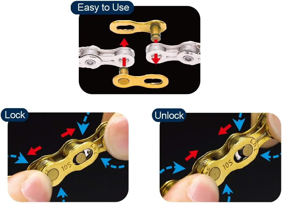 KMC X9 Chain Links Joining