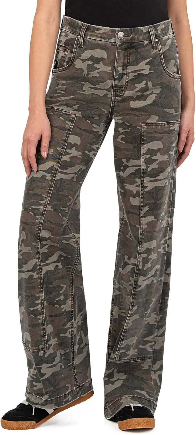 KUT from the Kloth Women's Jodi High Rise Wide Leg Pant