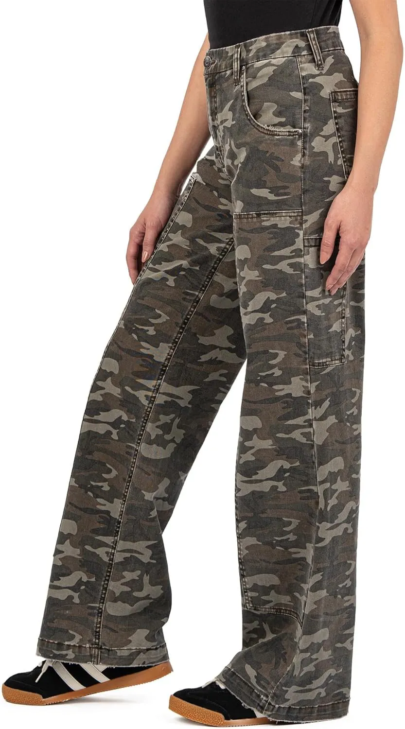 KUT from the Kloth Women's Jodi High Rise Wide Leg Pant