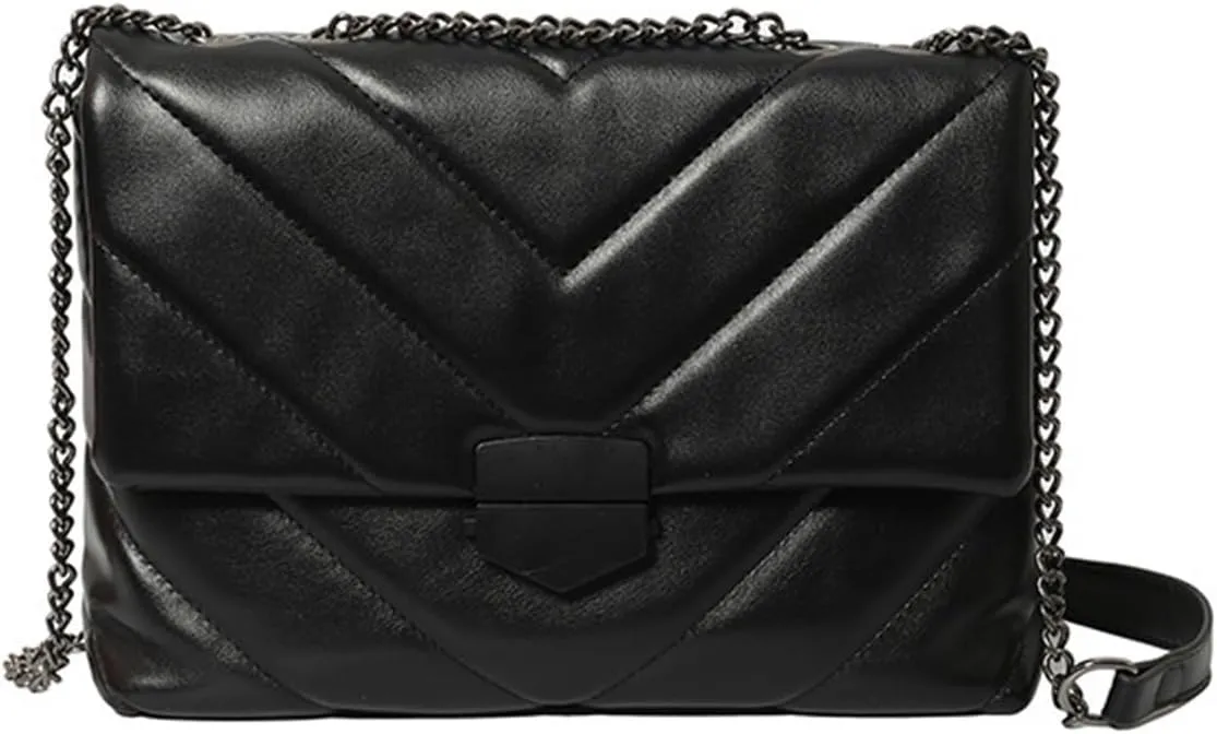 Ladies embroidered chain shoulder bag crossbody bag