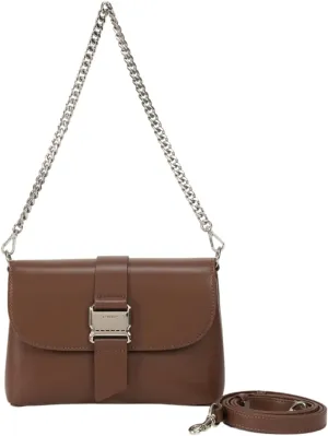 LAFESTIN Split Leather Small Shoulder Bag For Women, Dual Straps For Versatile Styling Women's Crossbody Handbags