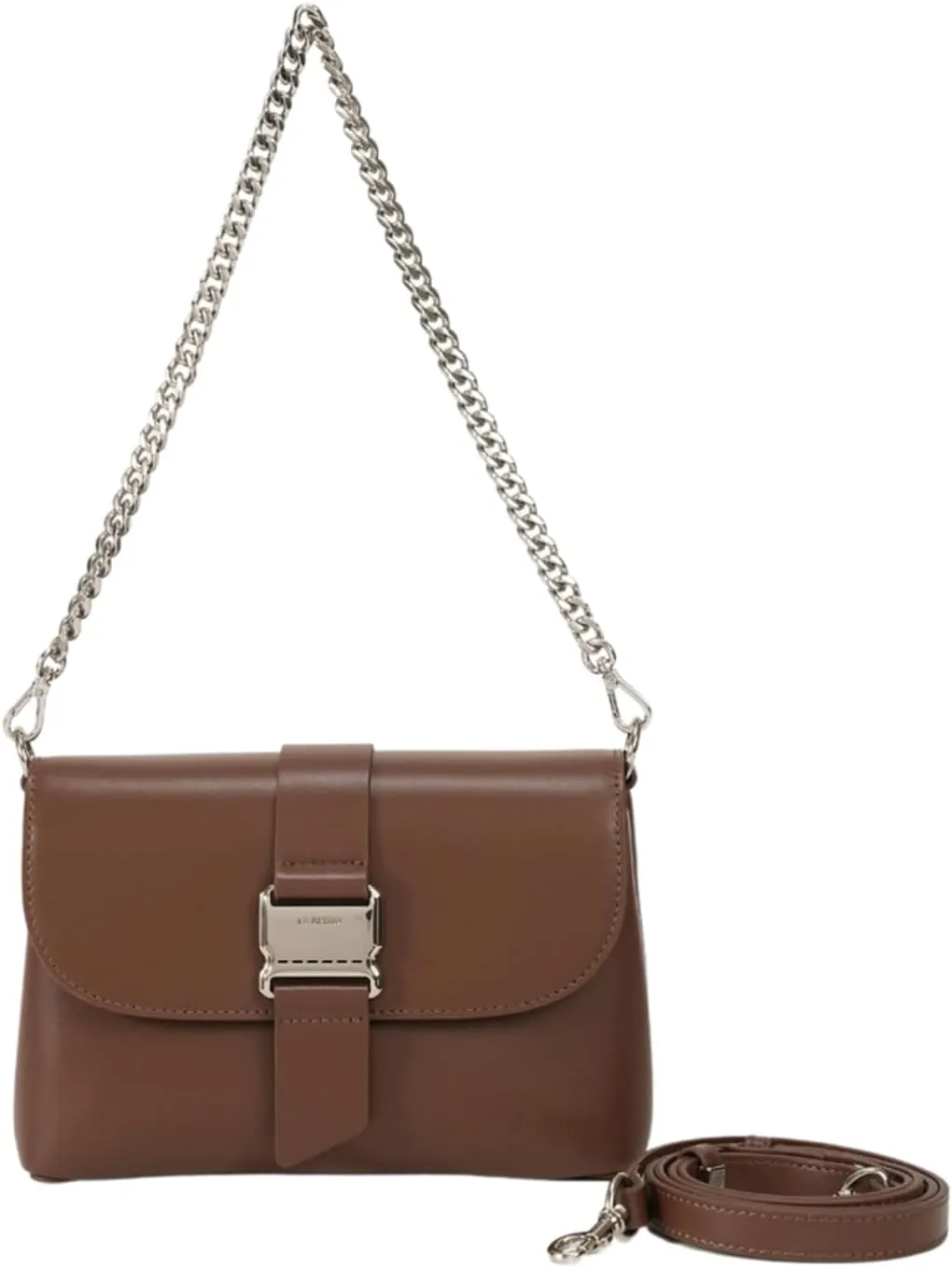 LAFESTIN Split Leather Small Shoulder Bag For Women, Dual Straps For Versatile Styling Women's Crossbody Handbags