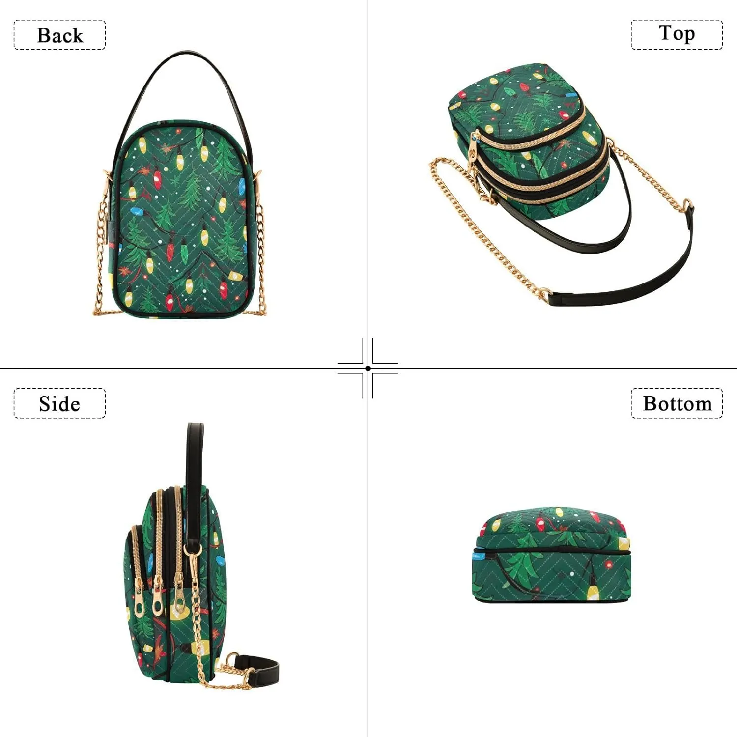 Landscapes Arch in Garden Women's Crossbody, Purse with Removable Strap Crossbody, Crossbody Bag Travel for Women