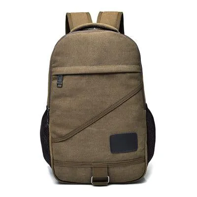 Large Canvas Backpacks School Bags For Teenagers On Sale