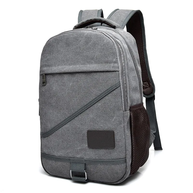 Large Canvas Backpacks School Bags For Teenagers On Sale