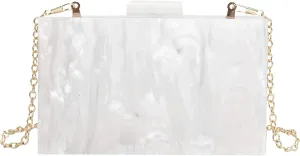 LETODE Acrylic Clutch Bags Purse Perspex Bag Handbags for Women