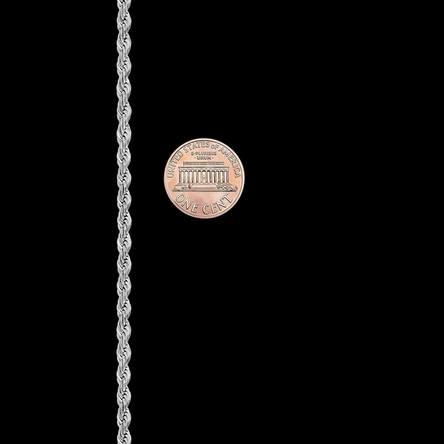 LIFETIME JEWELRY 24k Gold Plated 3mm Gold Rope Chain for Men & Women Diamond Cut Gold Chain Necklace Women & Necklace for Men 14 to 36 Inch