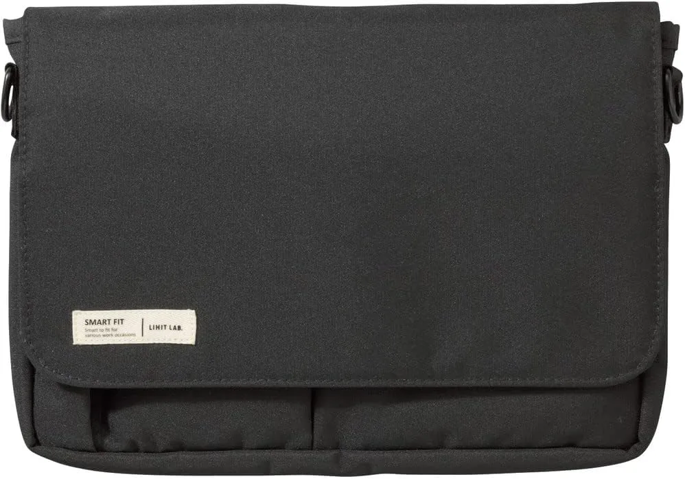 LIHIT LAB Carrying Pouch (Laptop Sleeve), Black, 6.7 x 9.4 Inches (A7575-24)