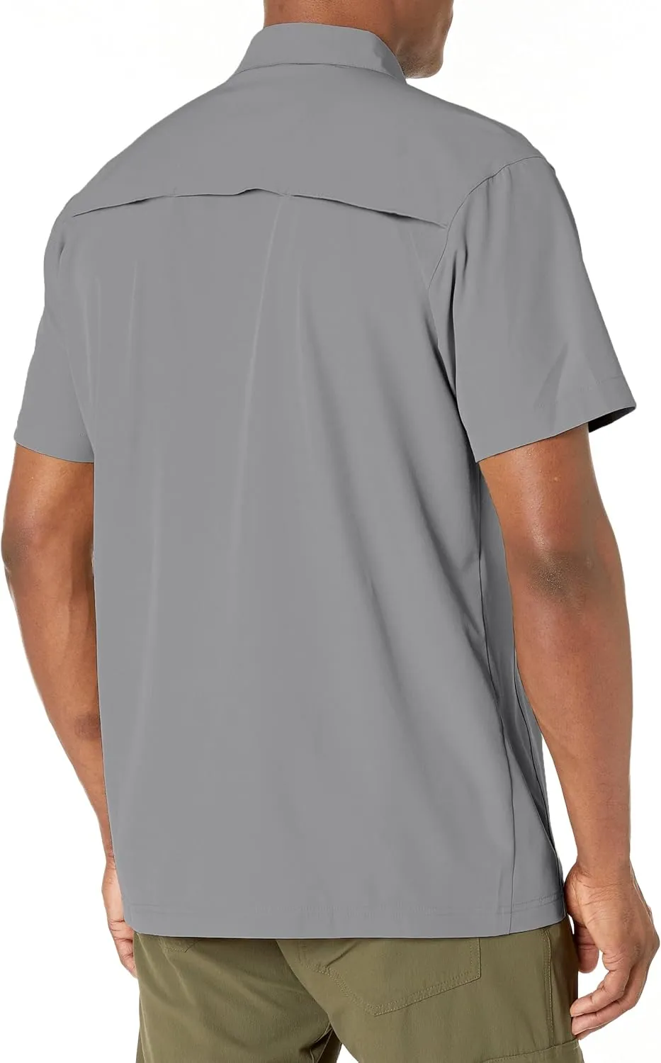 Little Donkey Andy Men's Lightweight Short Sleeve Shirt Quick Dry Stretch Shirt for Hiking Travel, UPF50