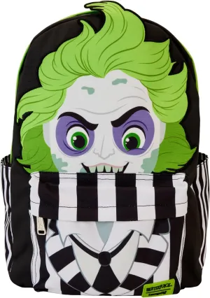 Loungefly Beetlejuice Cosplay Full Size Nylon Backpack