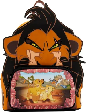 Loungefly Disney Lion King Villains Scene Scar Mini Backpack