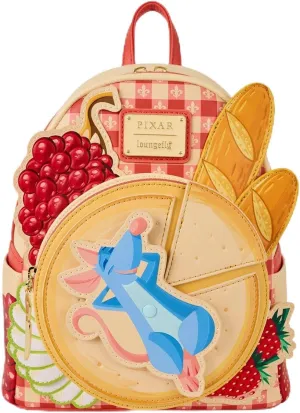 Loungefly Disney Pixar Ratatouille Remy Charcuterie Strawberry & Grape Scented Mini Backpack