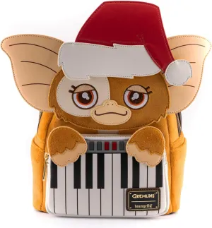 Loungefly Gremlins Gizmo Holiday Cosplay Backpack with Removable Hat